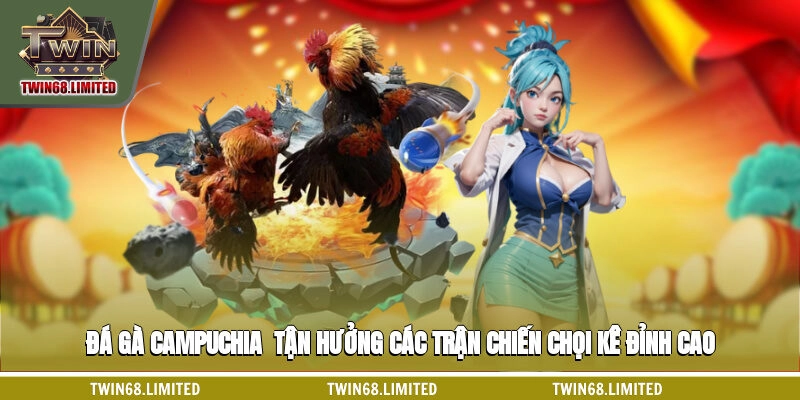 Đá gà Campuchia - Tận hưởng các trận chiến chọi kê đỉnh cao