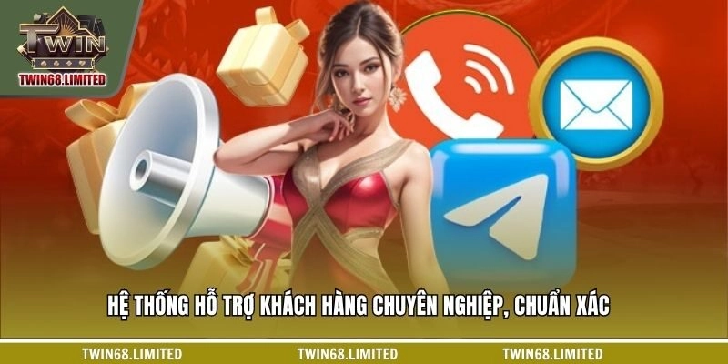 Hệ thống hỗ trợ khách hàng chuyên nghiệp, chuẩn xác