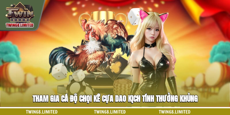 Tham gia cá độ chọi kê cựa dao kịch tính, thưởng khủng